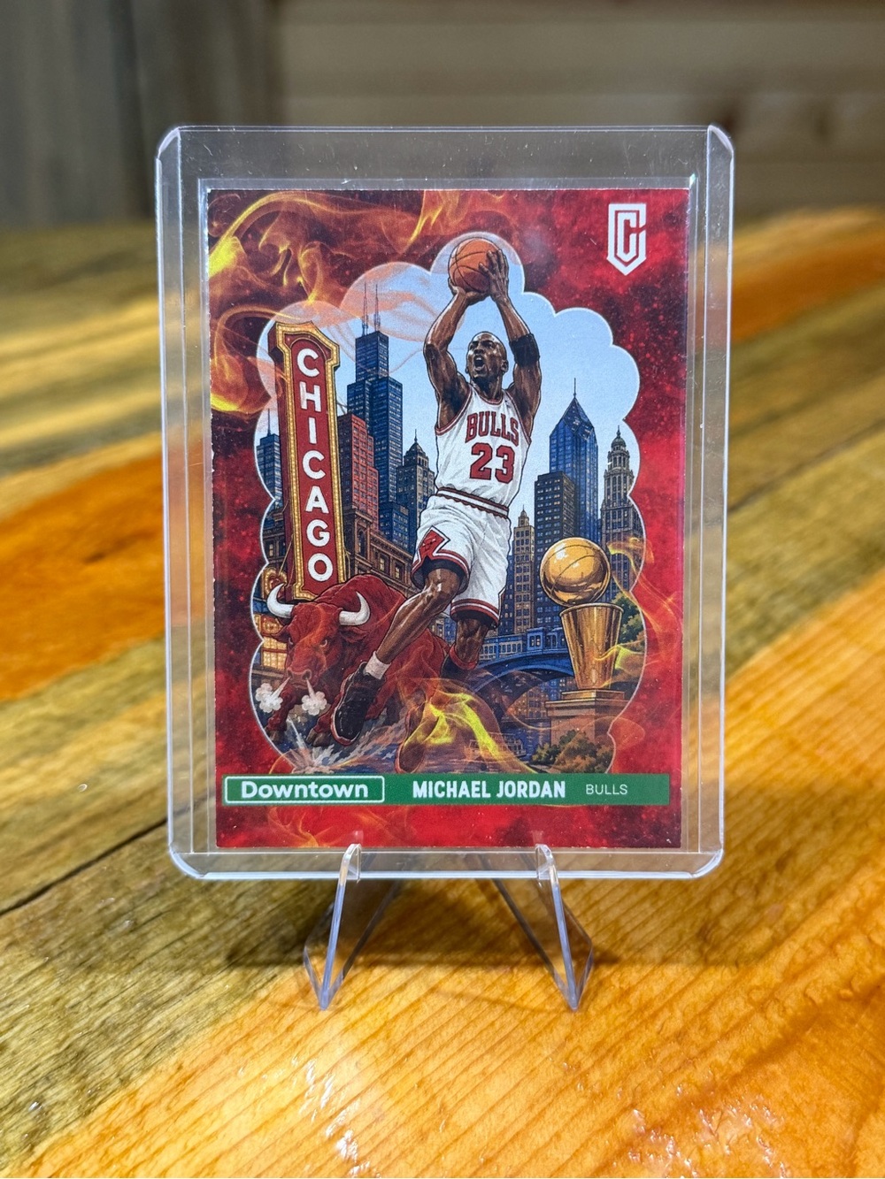 Michael Jordan Chicago Bulls Custom Basketball Trading Card